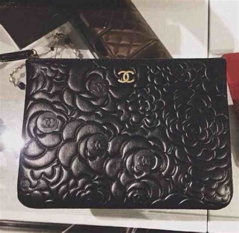 chanel hard case floral clutch|antique Chanel clutch.